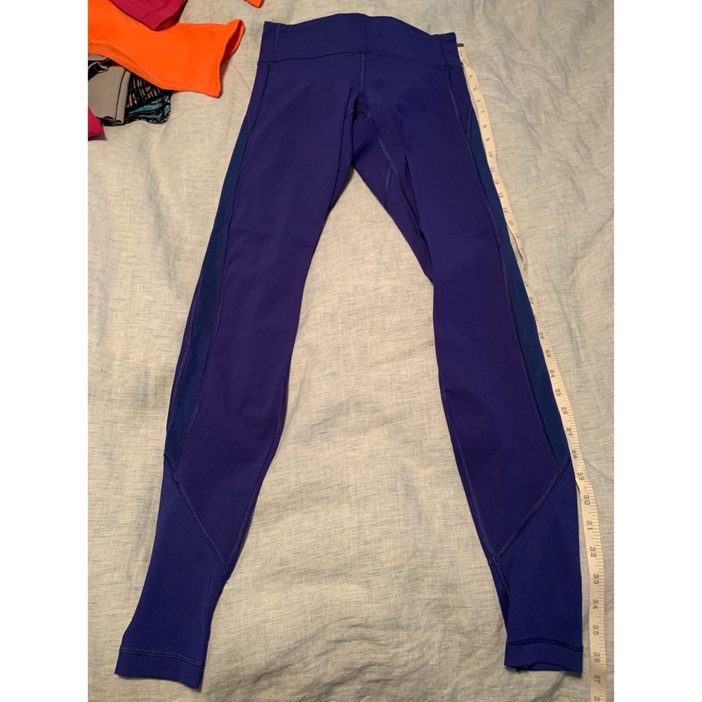 Lululemon royal blue leggings size 6(In Movement?)